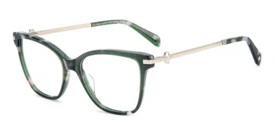 Kate Spade Shan 2/g Asian Fit P8j Women's Glasses Tortoiseshell Size 54 - Free Lenses - Blue Light Block Availa In Green