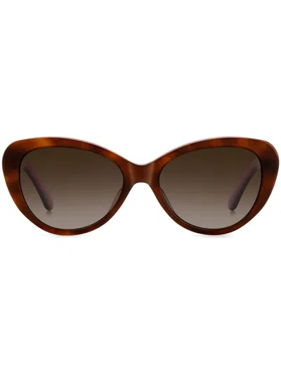 Kate Spade Sherrie Sunglasses In Braun