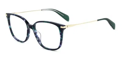 Kate Spade Shianne/g Asian Fit Women's Glasses, Tortoiseshell, Size 55 In Blue