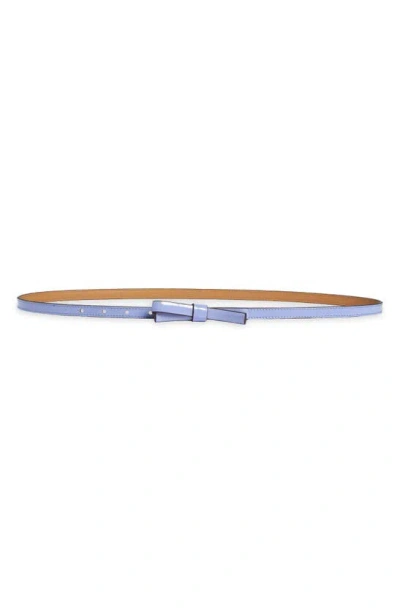 Kate Spade Shoestring Bow Belt In Cosmic Zen / Pale Gold