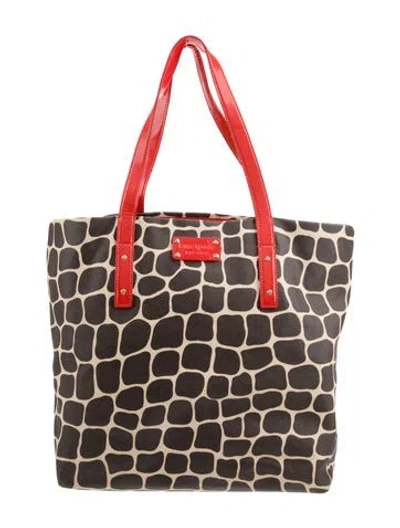 Pre-owned Kate Spade Shoulder Bag In Brown