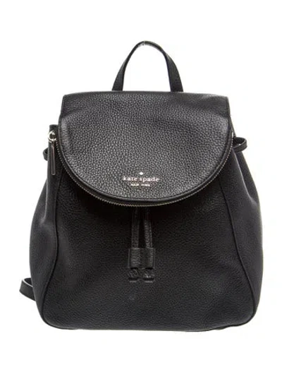 Pre-owned Kate Spade Signature Backpack In White