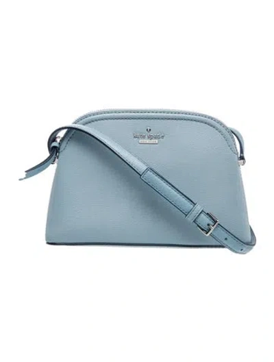 Pre-owned Kate Spade Signature Crossbody Bag In Blue