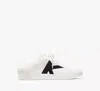 Kate Spade Signature Mule Sneakers In True White/black