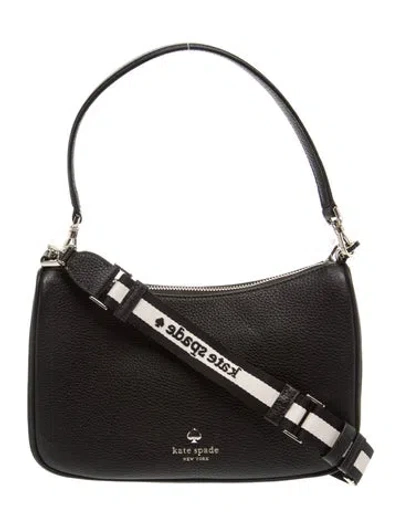 Pre-owned Kate Spade Signature Shoulder Bag W/ Tags In Black
