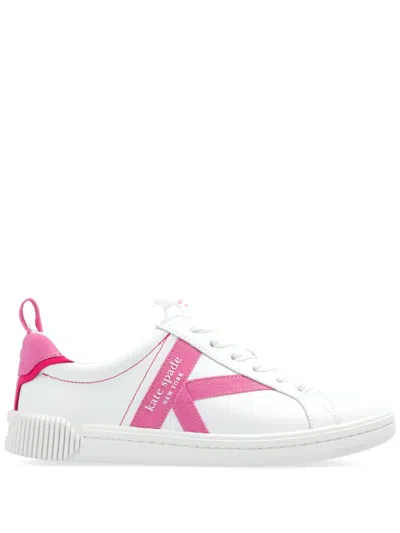 Kate Spade K As In Kate Court Sneaker In White