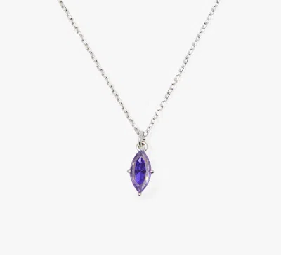 Kate Spade Signature Solitaire Pendant In Metallic