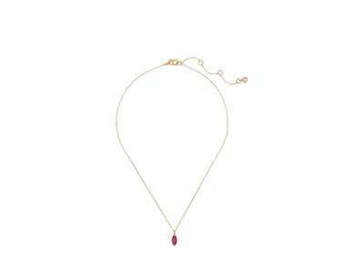 Kate Spade Signature Solitaire Pendant In Gold