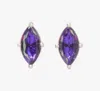 Kate Spade Signature Solitaire Studs In Light Amethyst