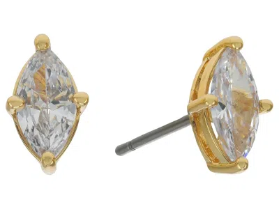 Kate Spade Signature Solitaire Studs In Gold