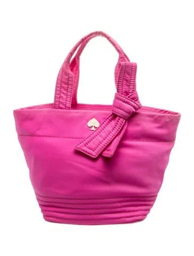 Pre-owned Kate Spade Signature Top Handle Bag In Pink