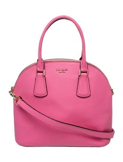 Pre-owned Kate Spade Signature Top Handle Bag In Pink