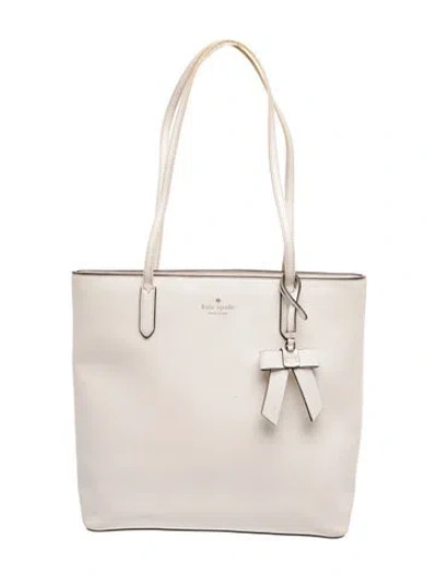 Pre-owned Kate Spade Signature Tote In Neutral