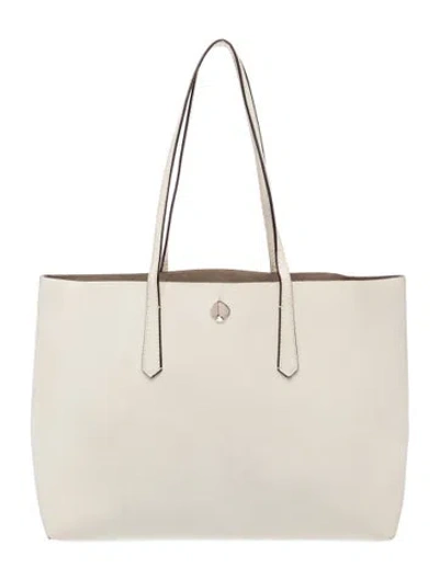 Pre-owned Kate Spade Signature Tote In Neutrals
