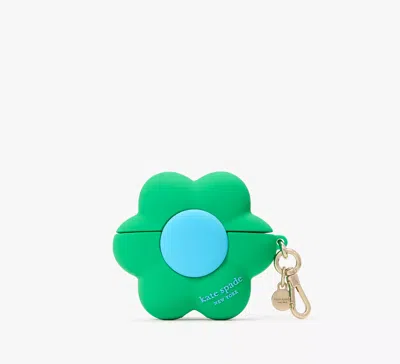 Kate Spade Silicone Flower Airpods Pro Gen 2 Case In Green