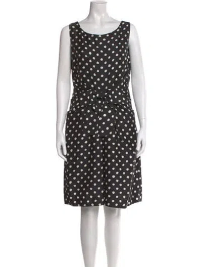 Pre-owned Kate Spade Silk Knee-length Dress In Multi