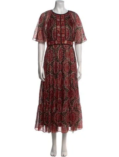Pre-owned Kate Spade Silk Long Dress