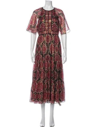 Pre-owned Kate Spade Silk Long Dress