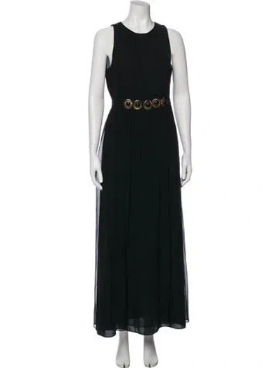 Pre-owned Kate Spade Silk Long Dress In Green