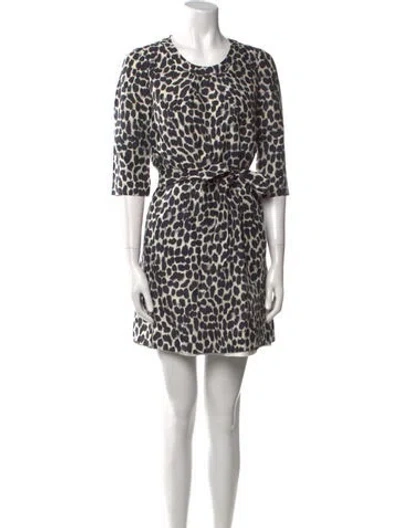 Pre-owned Kate Spade Silk Mini Dress