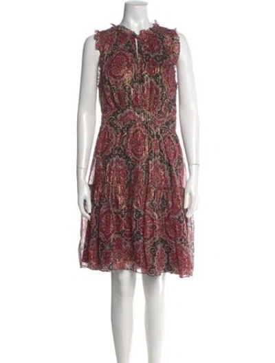 Pre-owned Kate Spade Silk Mini Dress