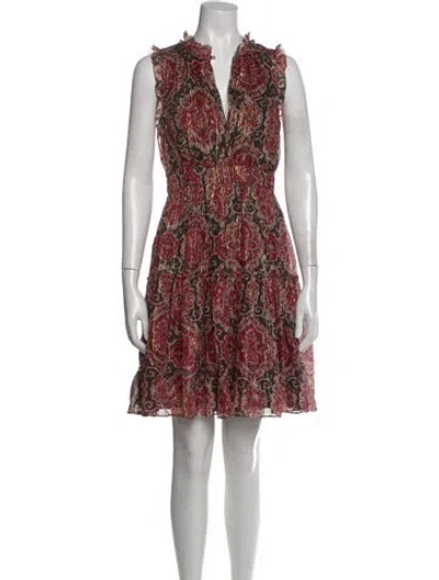 Pre-owned Kate Spade Silk Mini Dress