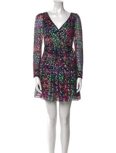 Pre-owned Kate Spade Silk Mini Dress In Pink