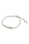 KATE SPADE SILVER LINING ID BRACELET