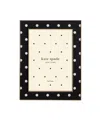 Kate Spade Sitting Pretty Dot Frame, 5"x 7" In Gold Plated