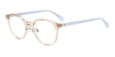 Kate Spade Skyla/f Asian Fit 10a Women's Glasses Brown Size 50 - Free Lenses - Blue Light Block Available In Gold