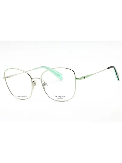 Kate Spade Sleek Cat-eye Eyeglasses For Women In Metallic