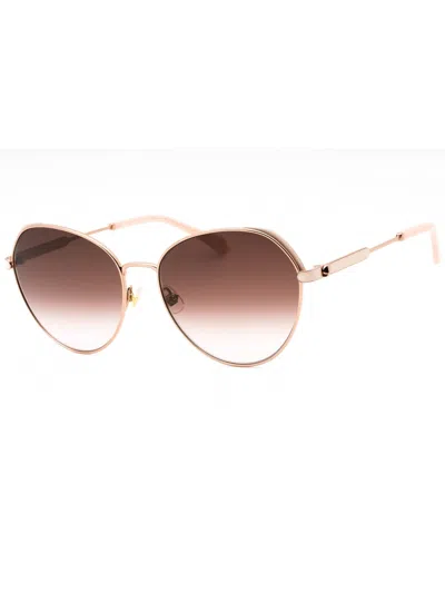 Kate Spade Sleek Cat-eye Fashion Sunglasses In Brown