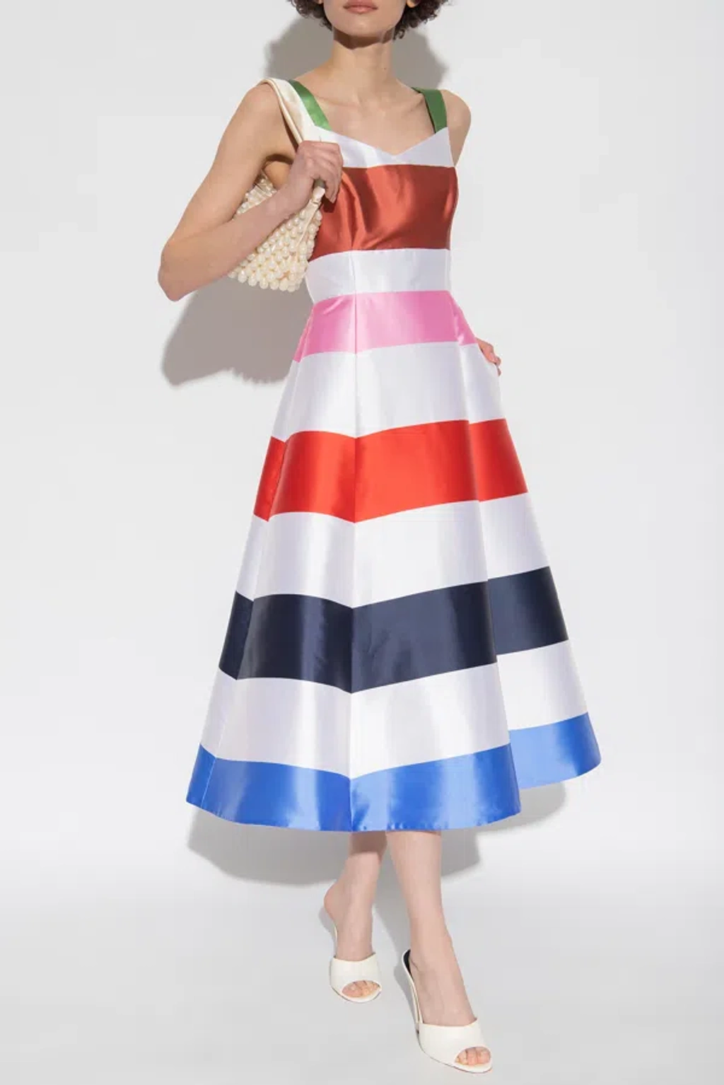 kate spade ice cream dress Lemon Toss Tiered Maxi Dress
