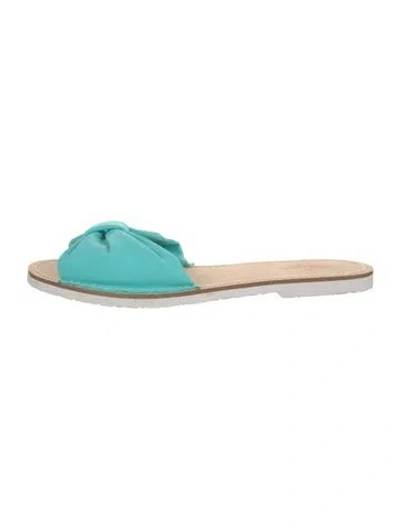 Pre-owned Kate Spade Slides In Blue