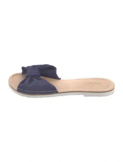 Pre-owned Kate Spade Slides In Blue