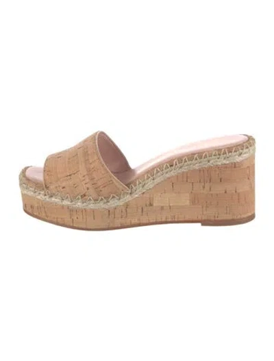 Pre-owned Kate Spade Slides In Neutrals