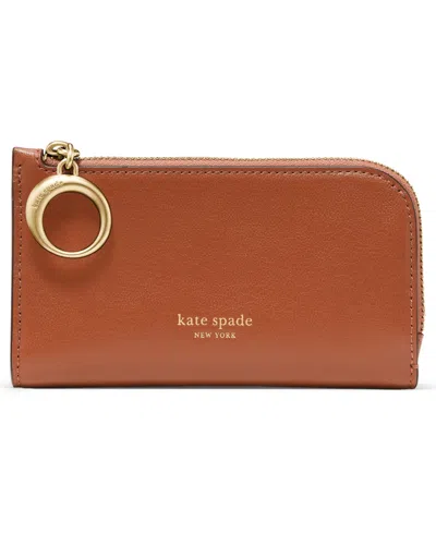 Kate Spade Slim Halo Bifold Wallet In Garden Soil