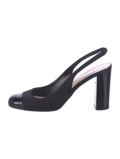 Pre-owned Kate Spade Slingback Pumps In Blue