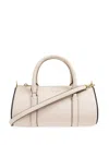 Kate Spade New York Spade Icon Fine Grain Leather Barrel Bag In Neutrals