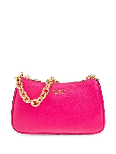 Kate Spade Small Jolie Leather Crossbody Bag In Pink