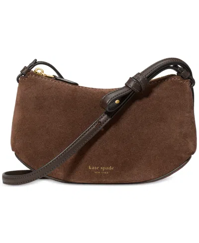 Kate Spade Small Loop Crossbody Zip Bag In Brown