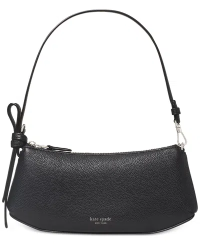 Kate Spade Small Loop Zip Pochette Bag In Black