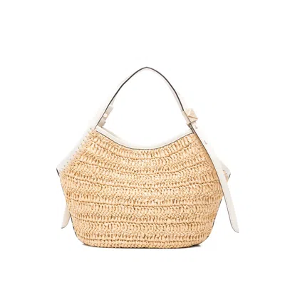 Kate Spade Small Magnet-fastening Tote Bag In Neutral