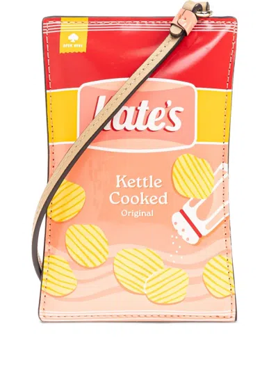 Kate Spade Snack Time Card Holder In Neutral