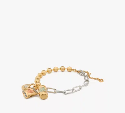 Kate Spade Snack Time Charm Bracelet In Multi