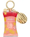 Kate Spade Snack Time Patent Key Fob In Red