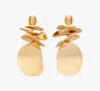 Kate Spade New York Snack Time Potato Chip Statement Drop Earrings In Gold