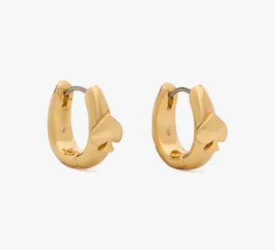 Kate Spade So Spade Huggies In Gold