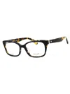 Kate Spade Sophisticated Rectangular Eyeglasses For Women In Multi