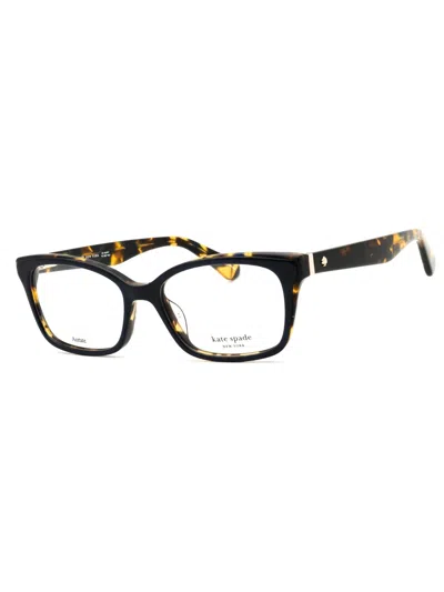 Kate Spade Sophisticated Rectangular Eyeglasses For Women In Multi